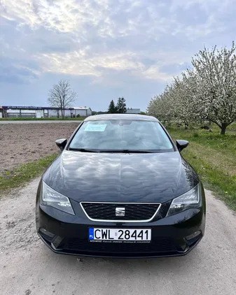 seat leon kujawsko-pomorskie Seat Leon cena 43000 przebieg: 131700, rok produkcji 2014 z Bieżuń